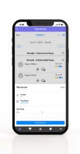 fitbox feature - Filtered Leader board