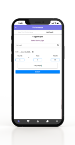 fitbox feature - Score Workouts & Track Performance
