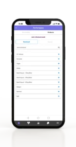 fitbox Feature - Benchmark Performance Tracking
