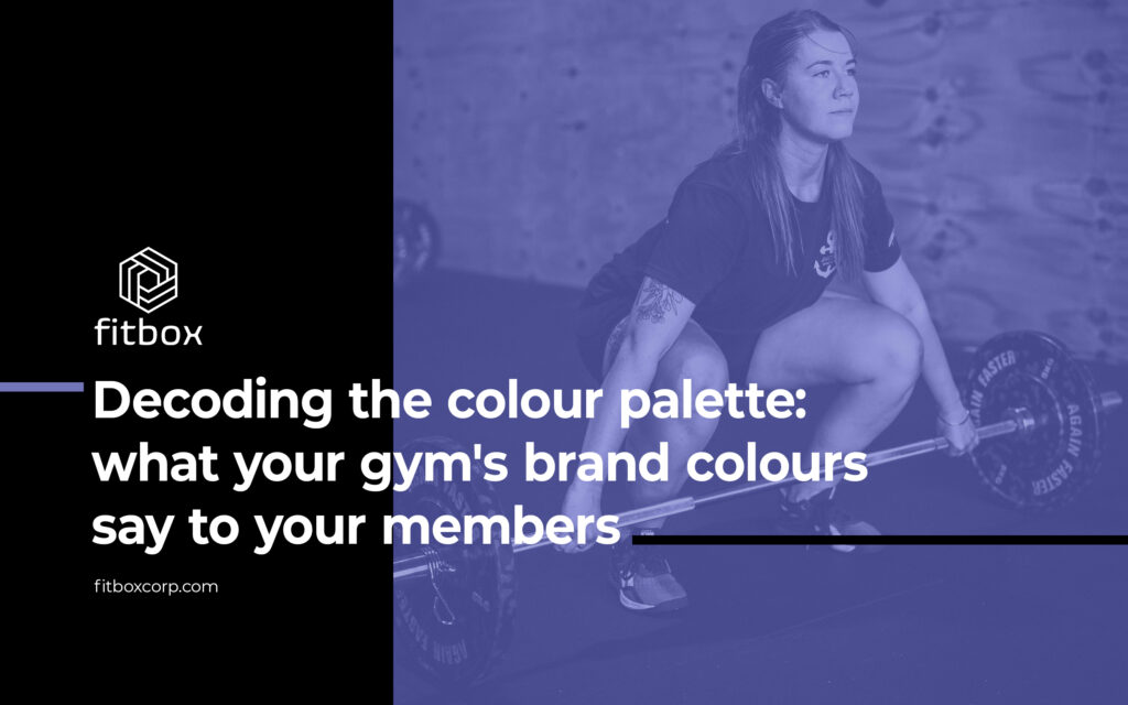 Gym's branding colours